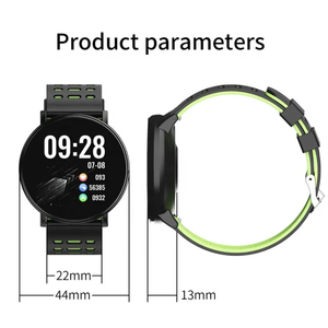 1,44 Zoll HD Touchscreen Smart | IP67 Wasserdichter Fitness-Tracker Herzfrequenz-Schlaf monitor Gummiband Magnetisch für Android/iOS - Product Image 6