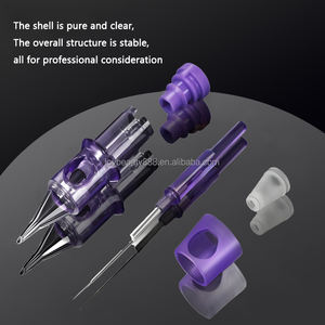 Suministros <span class=keywords><strong>de</strong></span> tatuaje <span class=keywords><strong>Aguja</strong></span> <span class=keywords><strong>de</strong></span> tatuaje púrpura desechable Cartucho <span class=keywords><strong>de</strong></span> <span class=keywords><strong>aguja</strong></span> <span class=keywords><strong>de</strong></span> tatuaje universal Premium para micropigmentación <span class=keywords><strong>de</strong></span> cuero cabelludo SMP - Product Image 6