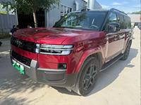 Voiture d'occasion Fangchengbao Leopard Tai 7 PHEV 2025 190KM 4x4 Rouge Ultra SUV Hybride Rechargeable d'occasion Véhicule à Énergie Nouvelle Seulement 13000km
