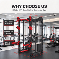 Rack d'entraînement à poulie fixe trois-en-un haute performance compatible avec plusieurs accessoires pour l'exercice du corps entier