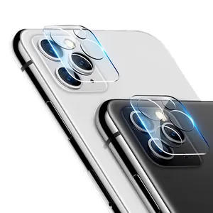 3d gehärtetes Glas Kameraobjektiv volle Abdeckung Handy Rückseite Protektor für Iphone 11 12 13 Pro