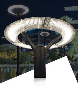 Luz de jardín LED de alto brillo 100W 150LM/W carcasa de aluminio de fundición a presión IP65 luz superior de poste exterior impermeable - Product Image 4