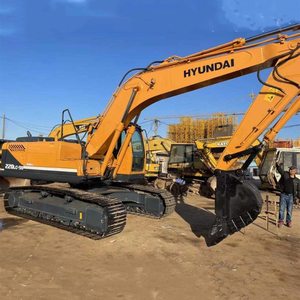 Chất lượng cao xây dựng máy móc xây dựng cũ máy móc xây dựng Hyundai220-9S sử dụng thủy lực bánh xích máy xúc - Product Image 2