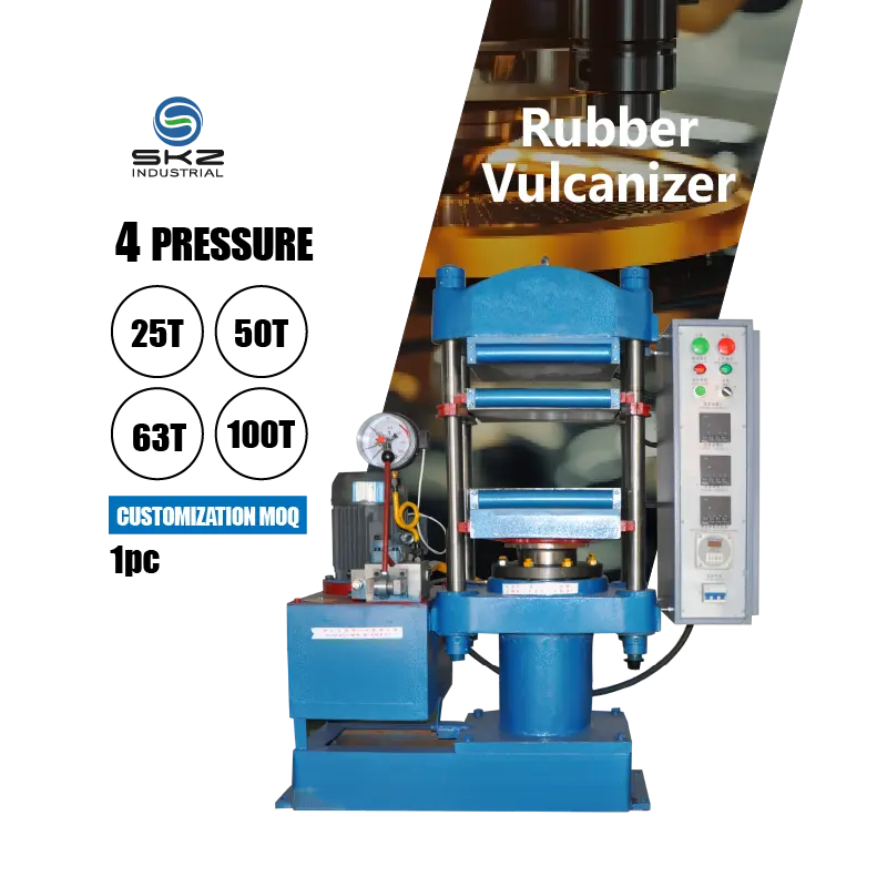 SKZ401 25T auto rubber parts making machine rubber tire car parts making vulcanizer machine