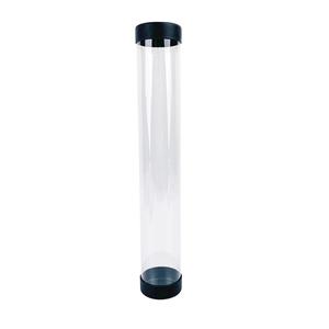 Tube d'emballage personnalisé en plastique PC transparent avec capuchon pour tapis de souris - Product Image 2