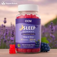 Gummies de citrate de magnésium personnalisées pour la relaxation cérébrale et le soutien du sommeil – Complément alimentaire OEM