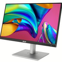 Moniteur d'ordinateur professionnel LED IPS FHD 1080P 75Hz HDR de 24 pouces avec haut-parleur intégré et 99% SRGB pour le bureau et l'utilisation sur ordinateur de bureau