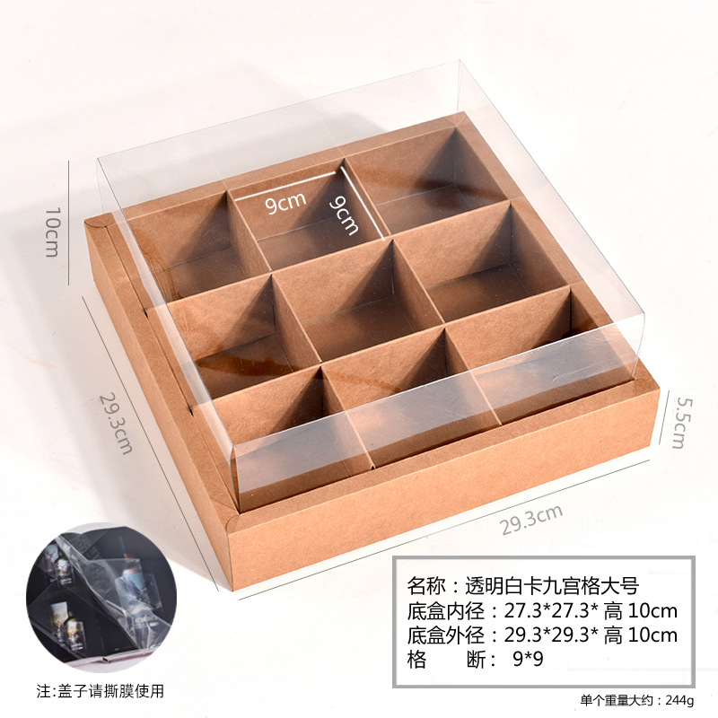 Large 9-compartment picnic box