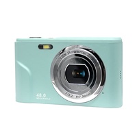 Cámara Digital Económica de 48MP para Principiantes - Video 4K, Zoom 16X, Enfoque Automático, Modo Webcam, Ligera y Portátil