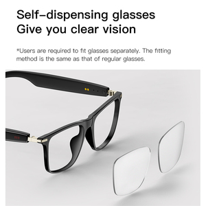 Gafas inteligentes con IA M01 Pro para traducción en tiempo real, reconocimiento de voz, audio inalámbrico, grabación de reuniones. - Product Image 2