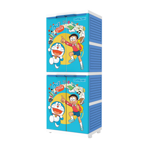 Mini armoire compacte multifonctionnelle mettant en scène les personnages préférés de la licence MSC, présentant vos héros de dessins animés célèbres. - Product Image 3