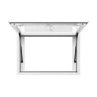 Cadre de fenêtre pare-soleil en alliage d'aluminium en gros, adapté aux voitures de restauration avec poignées antivol