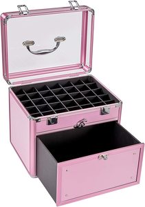 Custodia <span class=keywords><strong>per</strong></span> smalto <span class=keywords><strong>per</strong></span> <span class=keywords><strong>unghie</strong></span> con cassetto e divisori custodia da viaggio <span class=keywords><strong>per</strong></span> trucco Organizer <span class=keywords><strong>per</strong></span> cosmetici portatile valigia <span class=keywords><strong>per</strong></span> il trucco - Product Image 4