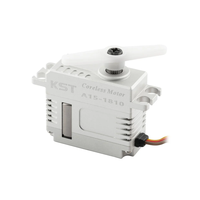 Servo standard KST A15-1810 sans noyau DC HV 20Kgf.cm 0.10sec/60, engrenage en bronze phosphoreux et acier trempé pour avion et bateau RC