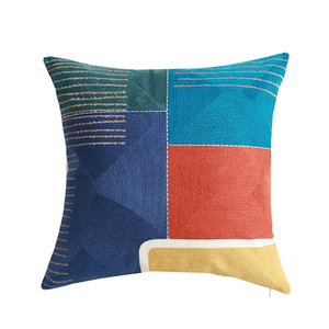 Bán Sỉ Vỏ Gối Ấn Độ Thêu Hình Học Gối Tựa Lưng Trang Trí Văn Phòng - Product Image 1