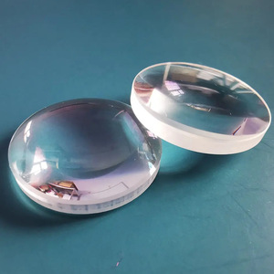 Aspherical Lens Glass <b>Round</b> Collimating For <b>Led</b> <b>Lighting</b> Fiber Optic Coupler - Product Image 2