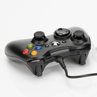 Controlador con Cable 360 con Motor de Vibración, Botón Turbo y Giroscopio de Seis Ejes para Xbox 360, PC, Android y TV