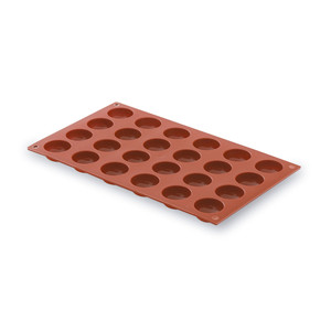 Stampo semisferico Pastryflex a 24 cavità per cottura e pasticceria - Product Image 1