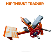 Machine à Hip Thrust en gros à charge de plaques, garantie qualité, en métal, Cinturon Factory, pour entraînement de force