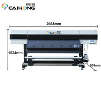 Impresora Fotográfica de Formato Ancho de 1.6m y 8 Colores con Cabezales de Impresión Dobles Epson, Máquina de Impresión de Gráficos para Publicidad Interior y Exterior