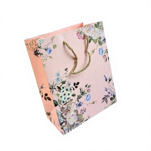 Custom Printed Design lovely bulk gift <b>bags</b> small business and birthday return gift <b>bags</b> with Drawstring - Product Image 3