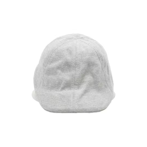 Casquette Gavroche <span class=keywords><strong>Gris</strong></span> Clair Personnalisée, Béret Vintage Réglable à Visière Plate pour Hommes et Femmes, Style Décontracté Urbain - Product Image 2