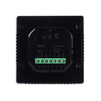 Termostat Pintar Modern Modbus untuk Pemanas Ruangan-16A Layar Sentuh LCD dengan Fungsi Terprogram 230V Bahan PC+ABS