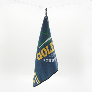 Vente en gros d'usine de <span class=keywords><strong>serviettes</strong></span> de <span class=keywords><strong>golf</strong></span> sans tissage avec logo personnalisé Serviette de <span class=keywords><strong>golf</strong></span> en microfibre à séchage manuel avec capuche et clip - Product Image 3