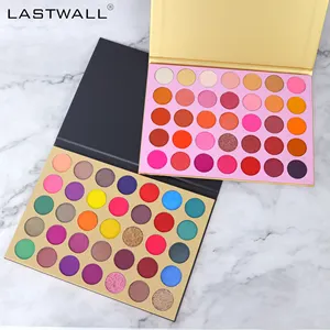 High Pigment Vegan Makeup Eyeshadow Palette Custom logo Eye Shadow Glitter eyeshadow palette Waterproof