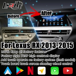 10,25 Zoll Android Carplay Android Auto Screen Display für Lexus RX RX350 NX450h RX270 2013-2015 mit GPS Navi von Lsailt - Product Image 2