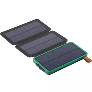 Faltbare 1/2/3/4 Solar batterien Japan Hot Sell 20000mAh Mobile Power Banks Solar ladegerät mit großer Kapazität und Dual-USB