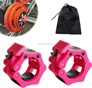 Colliers de serrage pour barres de <span class=keywords><strong>musculation</strong></span> 2 pouces à dégagement rapide pour haltères, entraînement, fitness et <span class=keywords><strong>musculation</strong></span> - Product Image 1