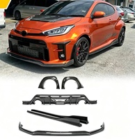 Kit carrosserie pour Toyota GR Yaris style VRS : Lame avant, jupes latérales, diffuseur arrière, spoiler