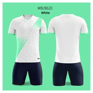 Maglia da calcio con maglia da calcio a maniche corte da uomo per squadra a colori personalizzata per adulti - Product Image 2