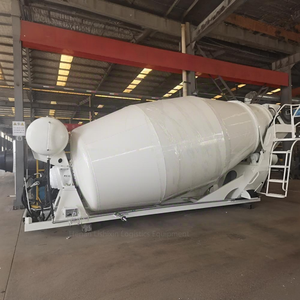 Bas prix 10m3 bétonnière tambour rouleau moteur Diesel petit réservoir d'agitateur de mélange de ciment de transfert Portable - Product Image 4