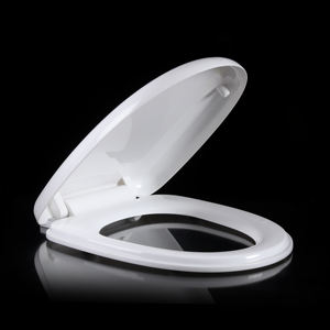 Couvercle de couvercle de toilette avec <span class=keywords><strong>fixation</strong></span> détachable à dégagement rapide facile à nettoyer siège de salle de bain à fermeture lente avec accessoires à ajustement rapide - Product Image 2