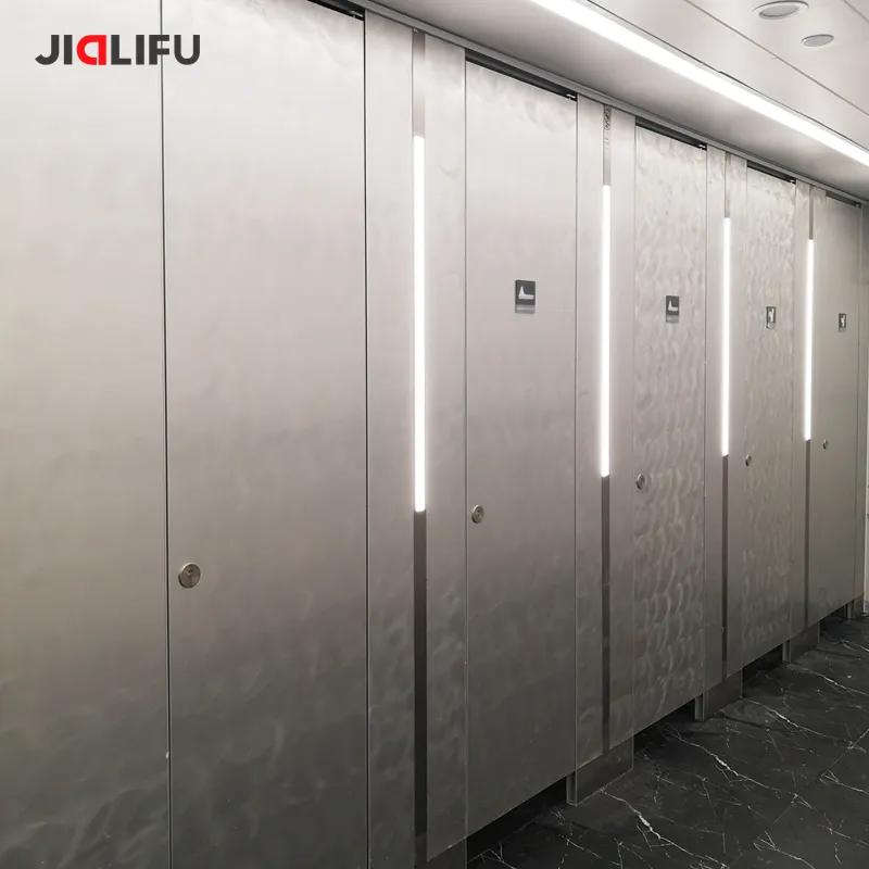 Jialifu Design moderne de la cabine de toilette en nid d'abeille en aluminium étanche au feu