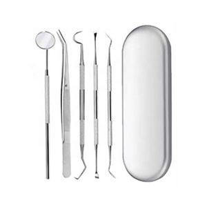 Juego de Herramientas Dentales de Buena Calidad, Kit de Exploración Oral para Dentistas, Espejo, Sonda, Pinzas, Juego de <span class=keywords><strong>Limpieza</strong></span> Dental de 3 Piezas - Product Image 4