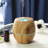 Diffuseur d'huiles essentielles portable mini USB silencieux en gros, écologique, en plastique, pour la maison, humidificateur aromatique LED, 1 an