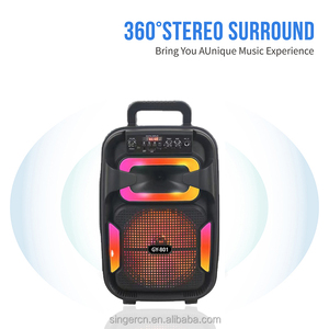 BK-801 GY-801 OEM thẻ di động loa không dây 8 inch không Dây BT loa siêu trầm với microphone - Product Image 2