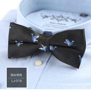 Pajarita clásica ajustable para bebés y niños pequeños, corbata de moda para niños y niñas con patrón de mariposa, poliéster hecho para ropa de fiesta Formal - Product Image 2