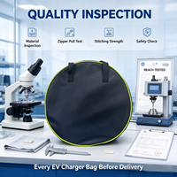 Sac de chargement pour pistolet EV de haute qualité Fabricant organisateur de câble de chargeur personnalisé