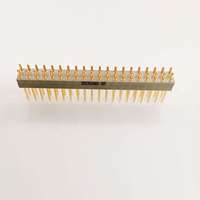 Conector Eléctrico Rectangular de Latón, Adaptador Doble en Línea Serie MIL J56 HY Eurocard