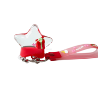Porte-clés personnalisé en acrylique liquide flottant avec figurine de renne et Père Noël, formes variées, accessoire de décoration de Noël, cadeau souvenir