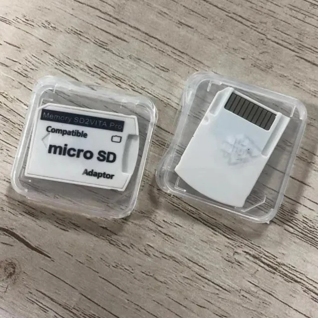 For TF SD2VITA Pro Converter Card Slot Reading Adapter for PS Vita 1000 2000 Plug Play for Micro SD Card Slot Adapter