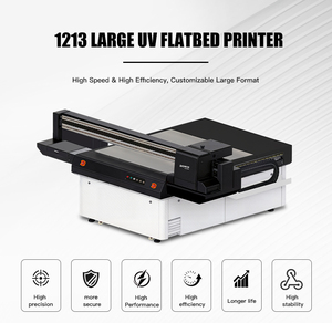 <span class=keywords><strong>Imprimante</strong></span> à plat numérique UV 1213 avec tête Ricoh Gen6/I3200 pour impression UV sur panneaux PVC, feuilles acryliques - Product Image 1