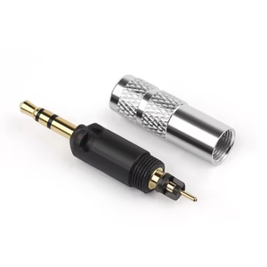 Conector de Auriculares con Adaptador de Metal Chapado en Oro de 2.5mm para HD558 HD518 <span class=keywords><strong>HD598</strong></span> - Product Image 3