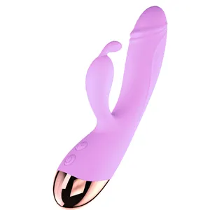 新款女性阴蒂g点刺激防水影音棒性玩具兔子振动器