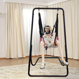Sex Swing sedia per mobili da interni struttura in metallo Stand Sling Sex Hammock Fetish BDSM Bondage giocattolo del sesso per coppie <span class=keywords><strong>accessori</strong></span> <span class=keywords><strong>erotici</strong></span> % - Product Image 3