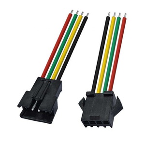 JST SMシリーズ 4P 2.5mmピッチ配線コネクタ 4ピン オス SMR-04V-B と メス SMP-04V-BC コネクタ - Product Image 6